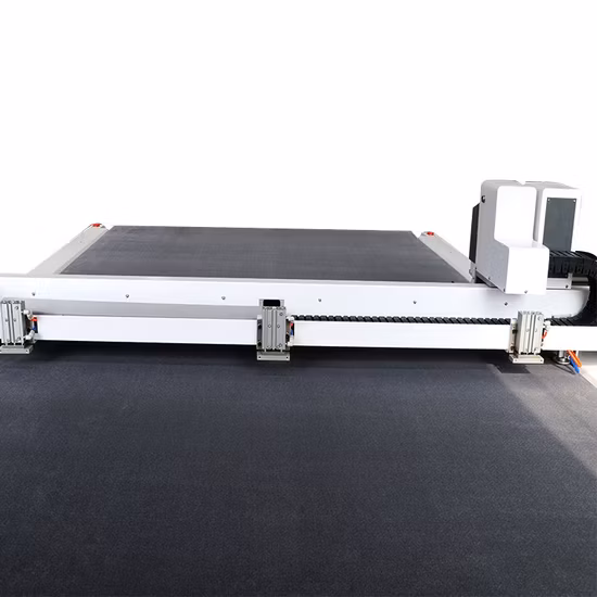 1625 Digital CNC Router Oscillant Couteau Imprimé Tapis Tapis Machine De Découpe