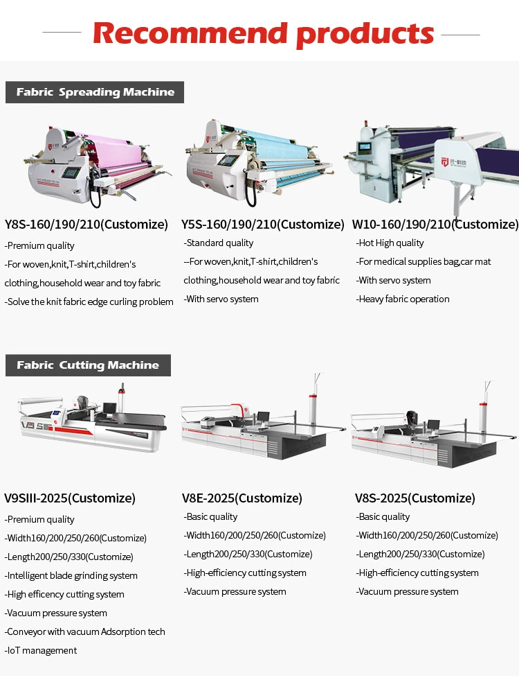 Top New Yyc Auto Automatic Knitting No Woven Fabric Apparel Cutter Cutting Machine Machinery for India