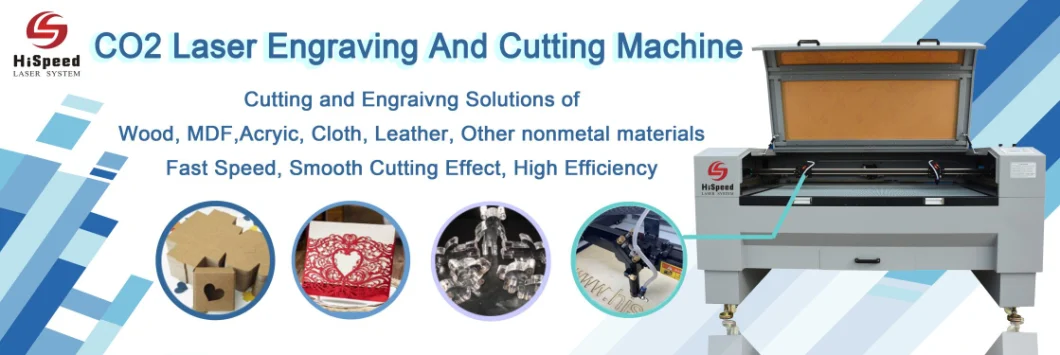 Hispeedlaser CO2 Laser Cutting / Engraving Machine for Cloth / Garment Industry Laser Equipment