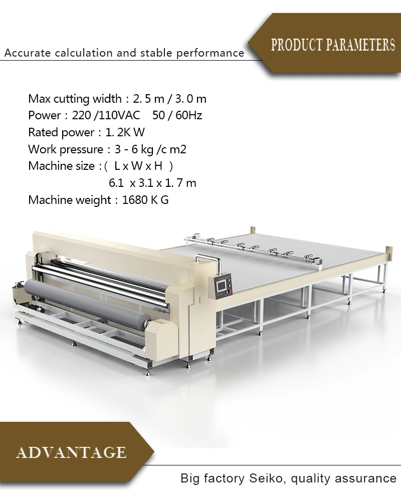 Hot Sale CNC Automatic Knife Carpet Car Mat Stretch Cutting Table for Roller Blinds Fabric Machine