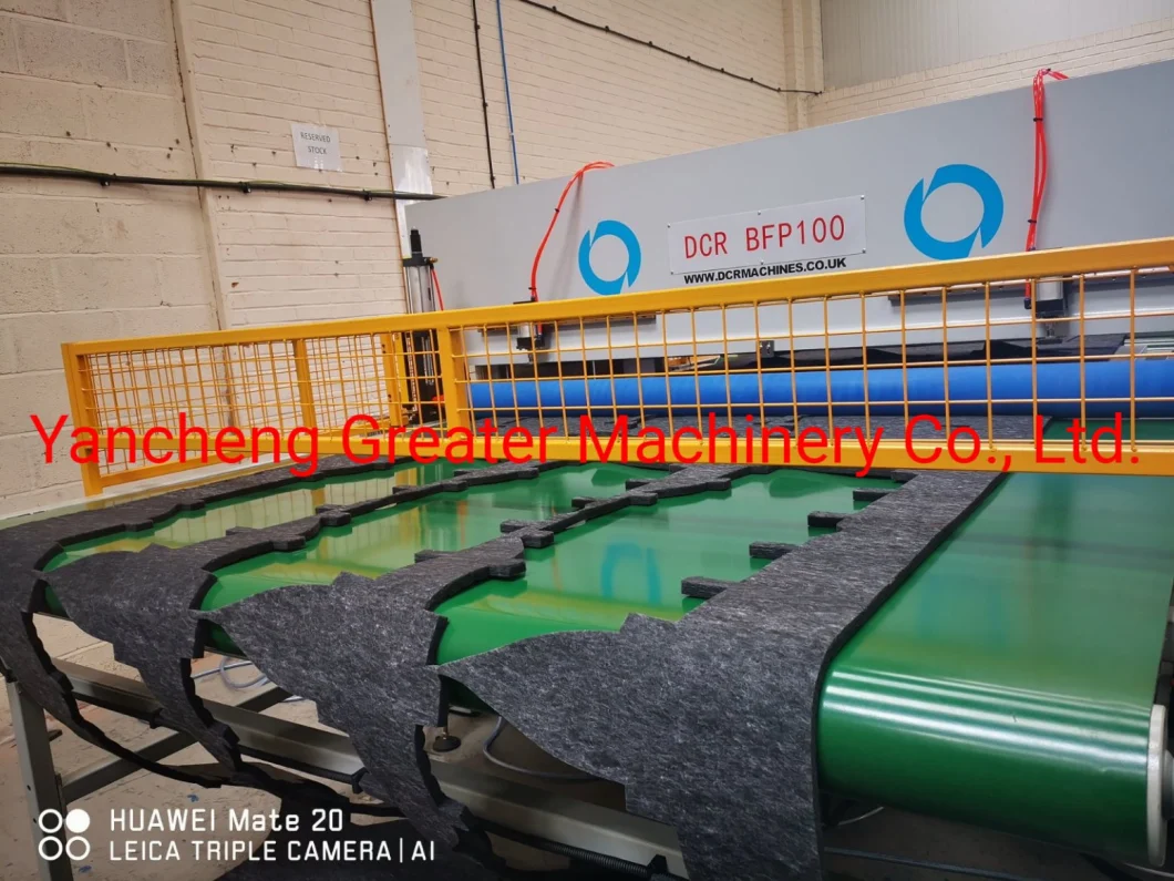 Double Conveyor Belt Automatic Feeding Cutting Machine/Car Carpet Automatic Cutting Machine