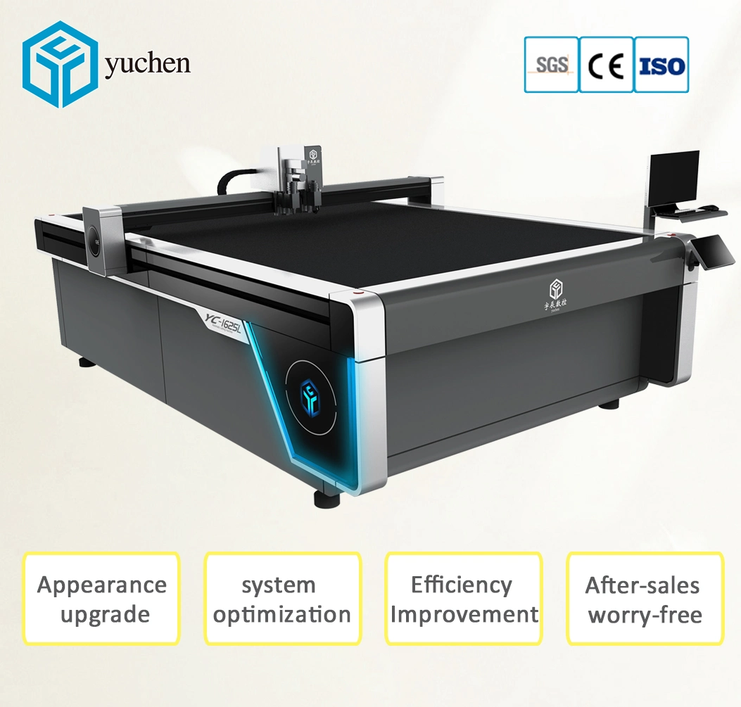 High Performance CNC Carpet/Sofa Cover Cutting Machine by Vibration Knife