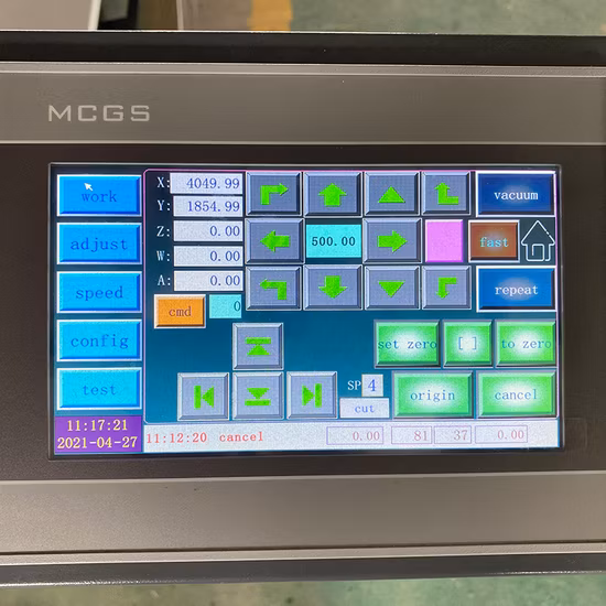 Machine de découpe de matériaux composites préimprégnés de carbone en fibre de verre Ruber mousse Yuchen CNC EPE