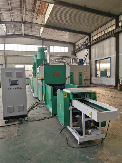 Chiffon automatique déchirure de vieux vêtements tissu restes de vêtement déchets coton textile fils fibres ouverture coupe nettoyage déchets recyclage recyclage machine